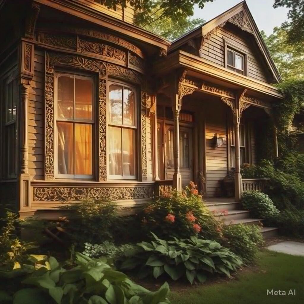 Beautiful old victorian house.